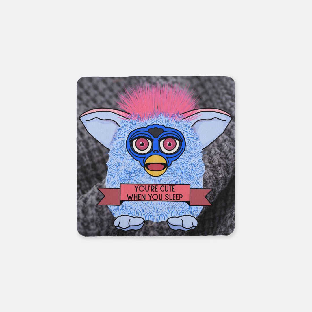 Furby 2 Coaster Neoprene Back (Square) 4PK