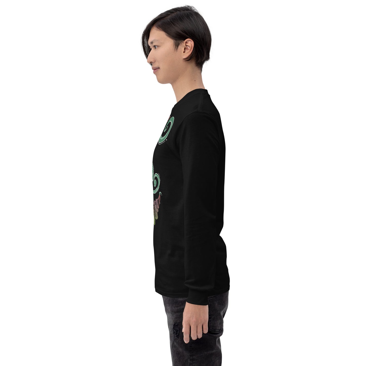 Earthy Mushroom Magic Long Sleeve Shirt