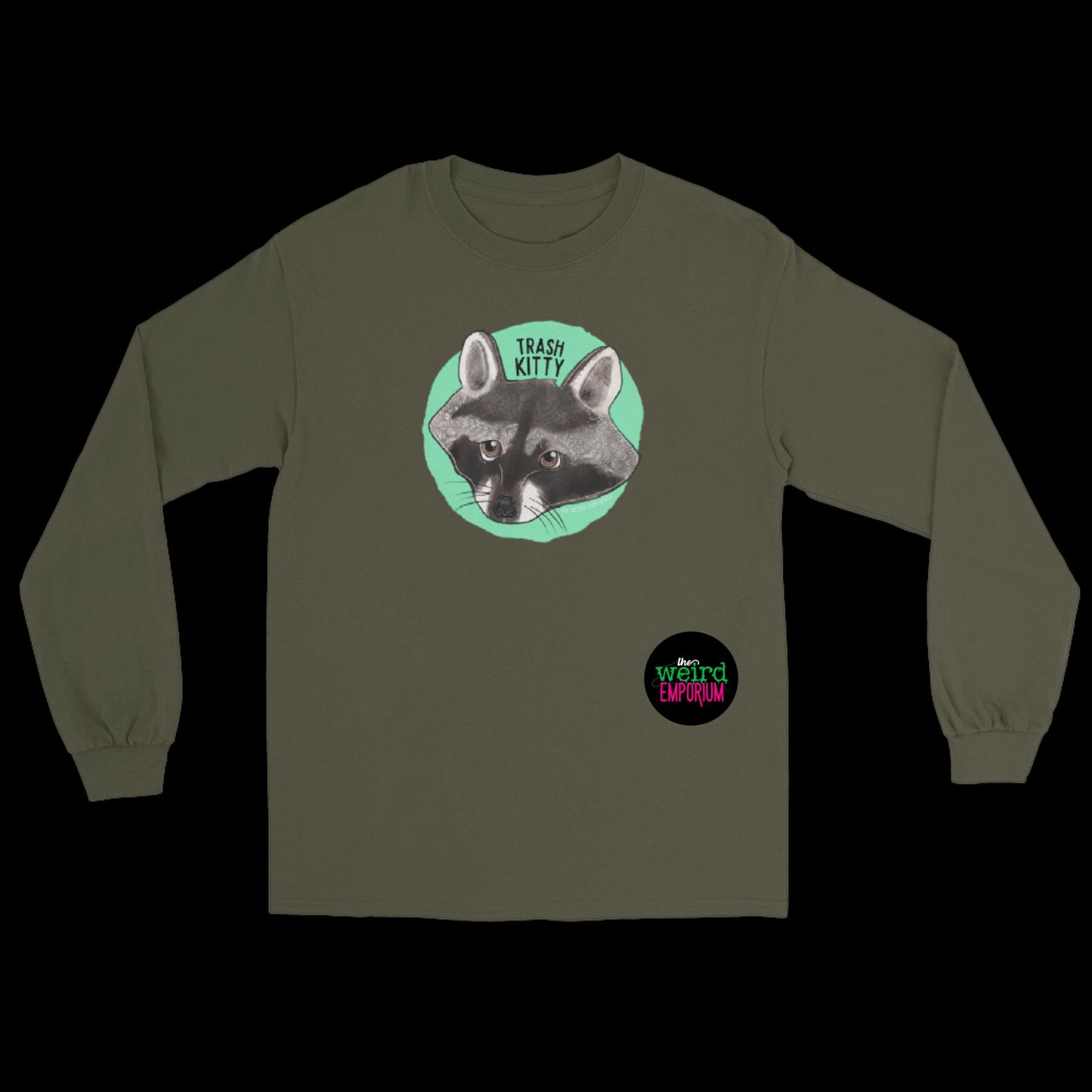Trash Kitty Long Sleeve Shirt