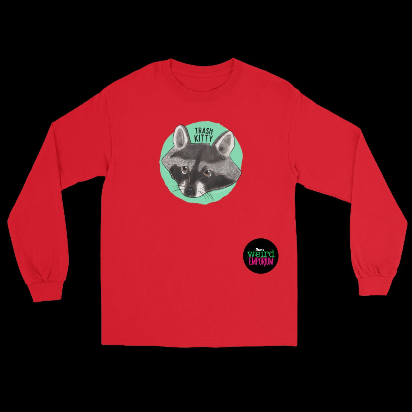Trash Kitty Long Sleeve Shirt