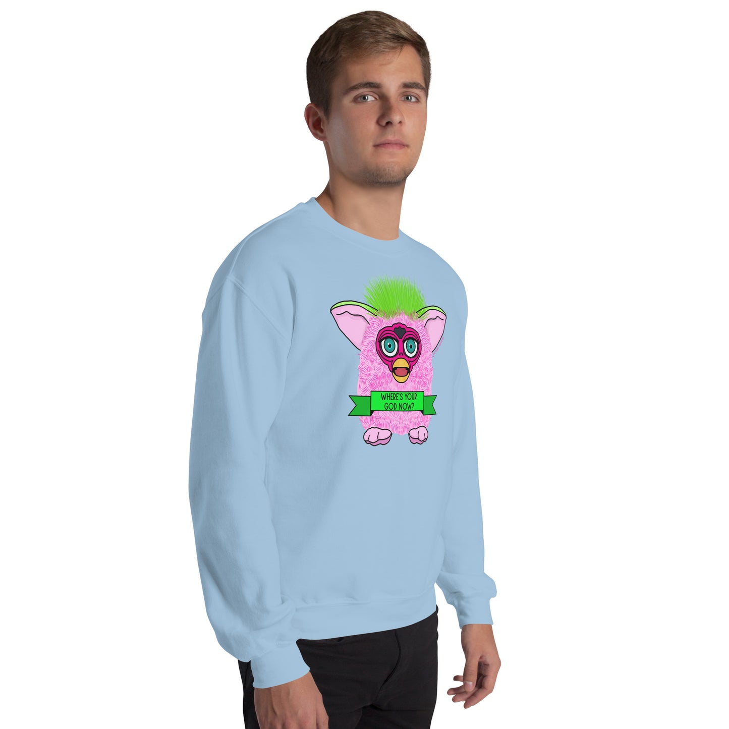 Furby - Where's Your God Now? Sweatshirt