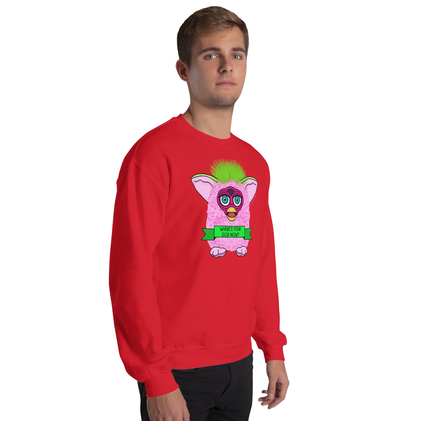 Furby - Where's Your God Now? Sweatshirt