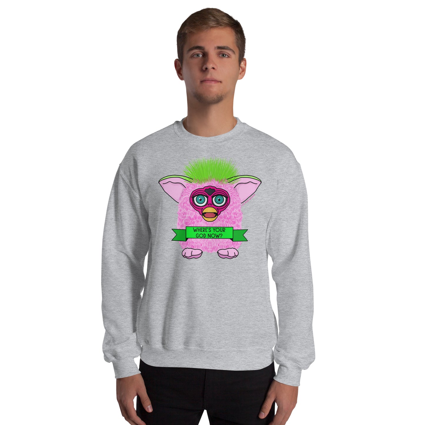 Furby - Where's Your God Now? Sweatshirt