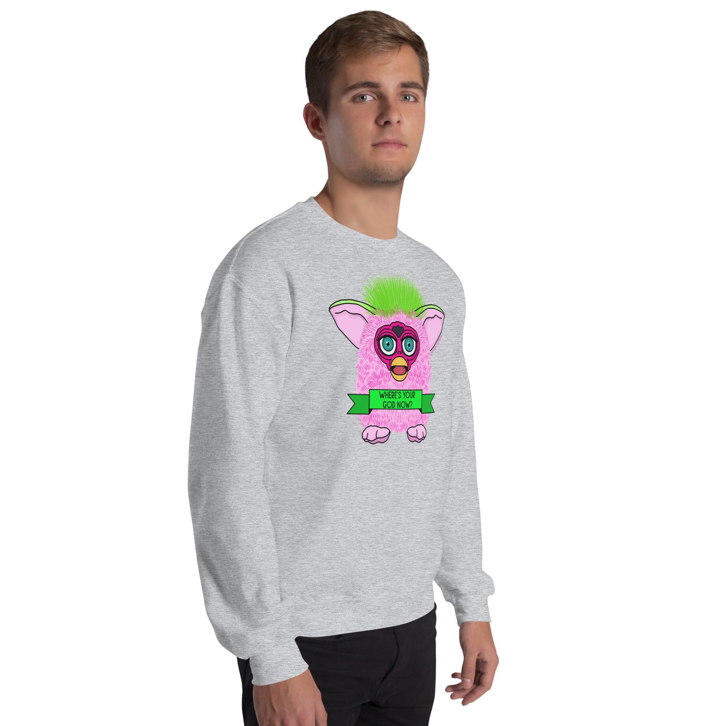 Furby - Where's Your God Now? Sweatshirt