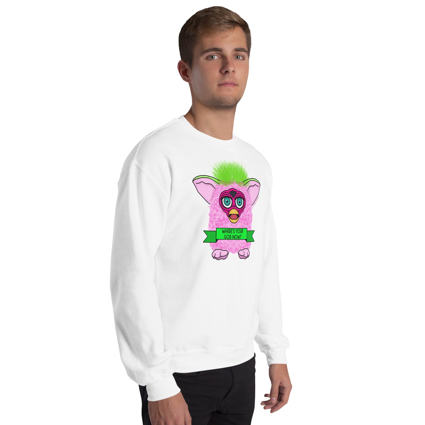 Furby - Where's Your God Now? Sweatshirt