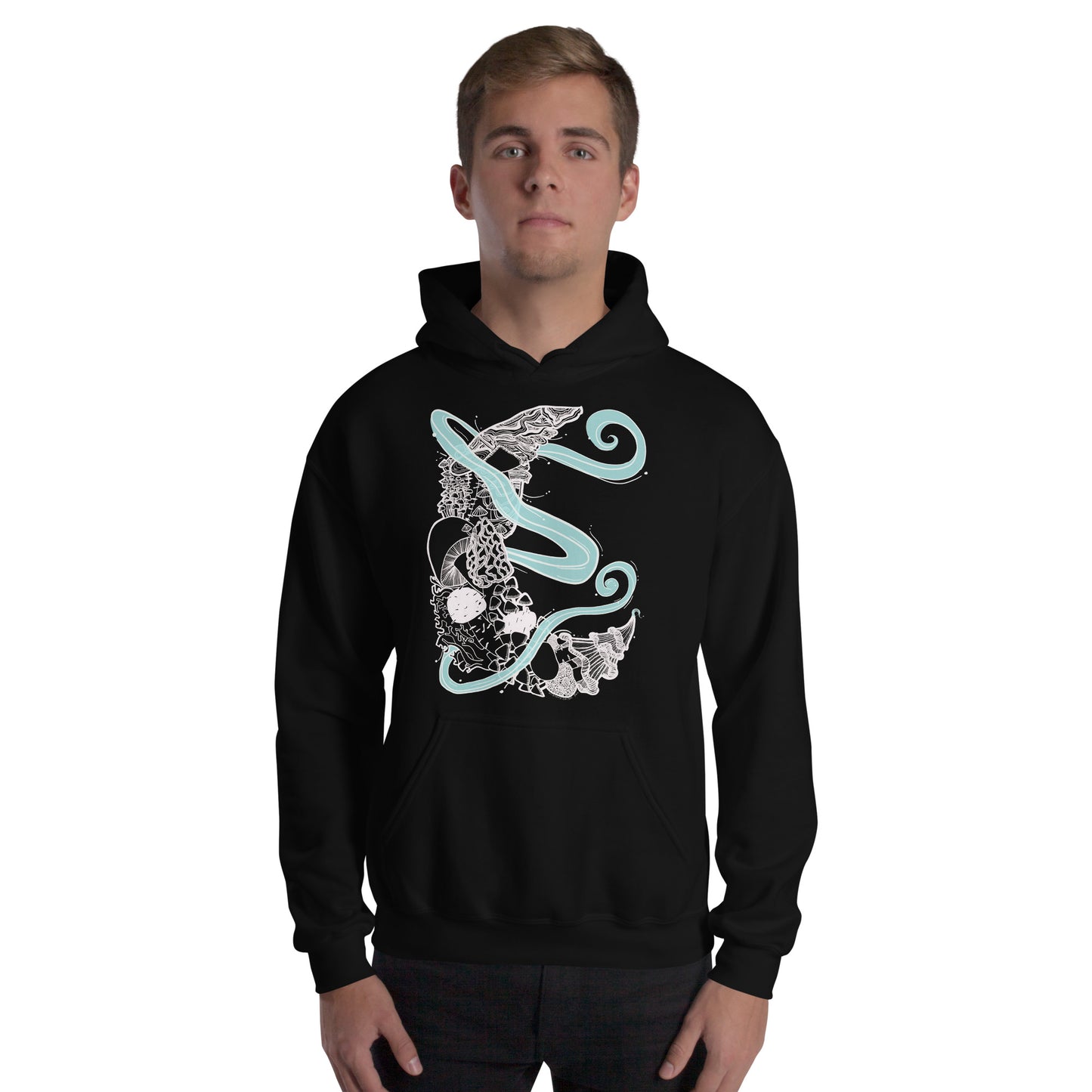 Mushroom Moon Magic Hoodie