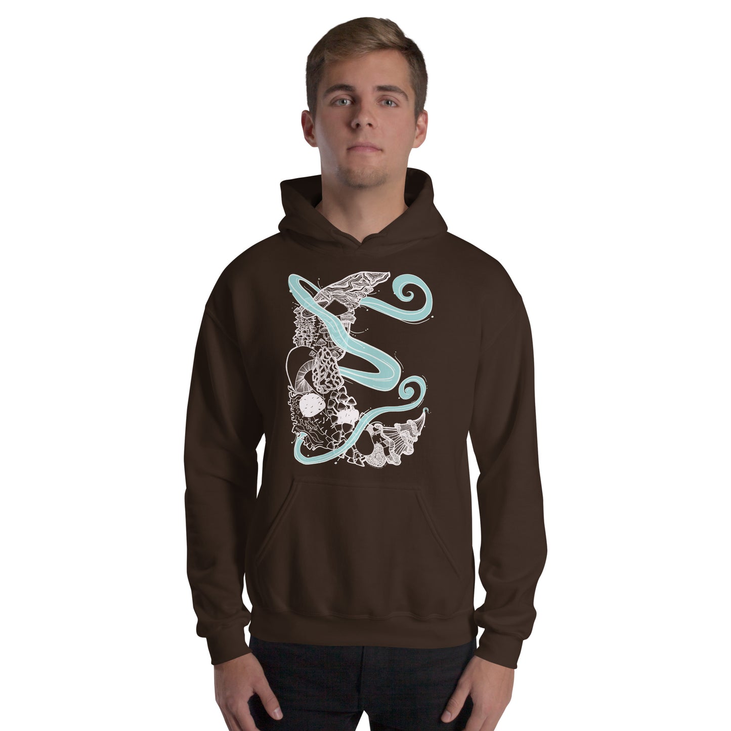 Mushroom Moon Magic Hoodie