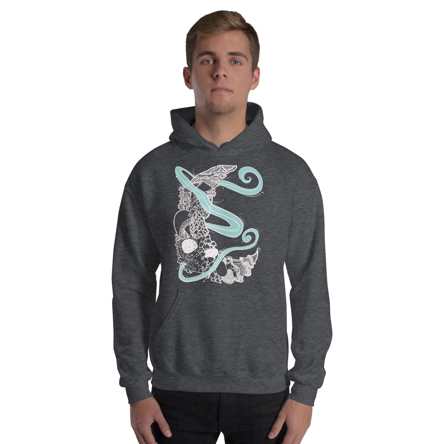 Mushroom Moon Magic Hoodie