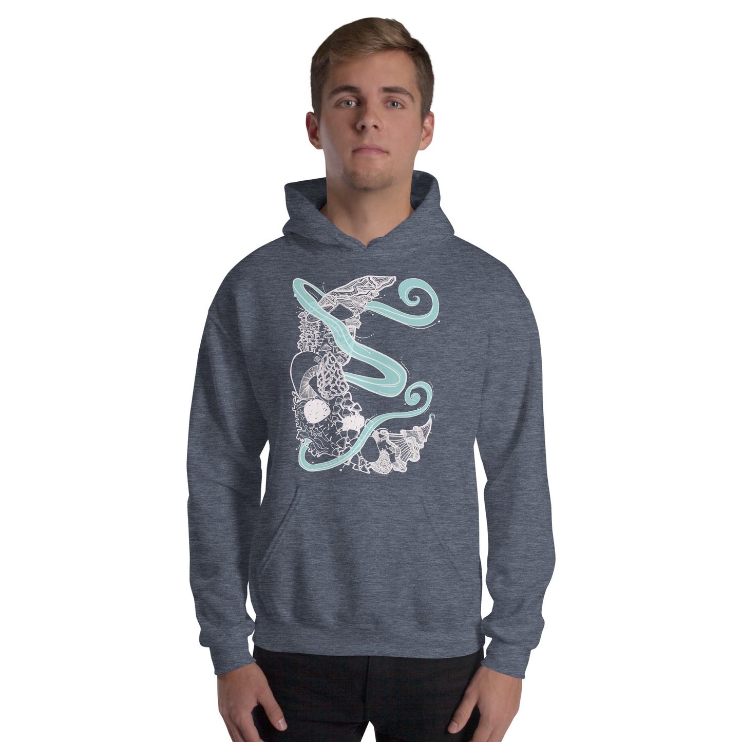 Mushroom Moon Magic Hoodie