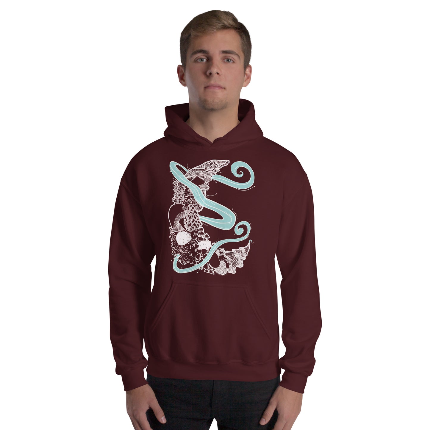 Mushroom Moon Magic Hoodie