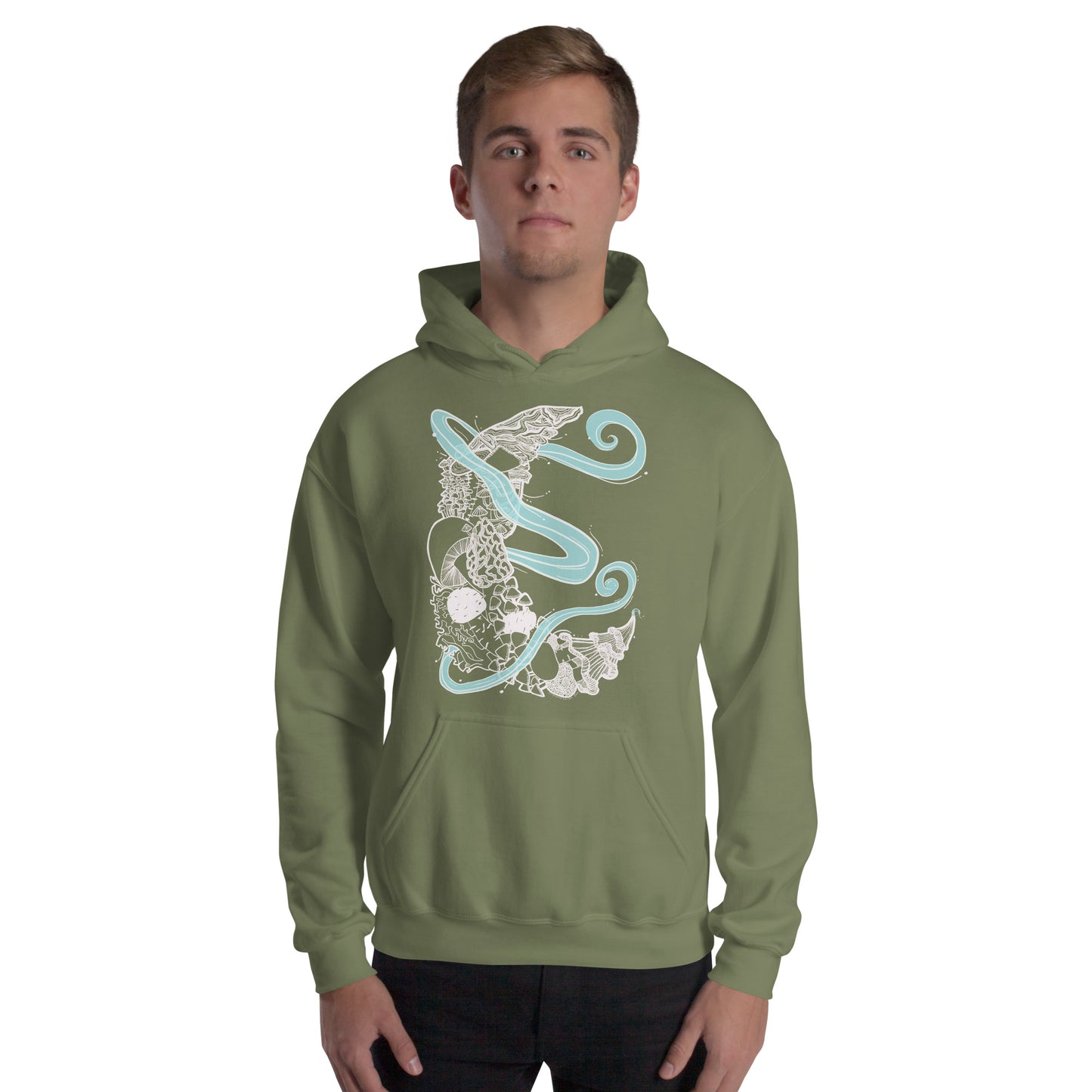 Mushroom Moon Magic Hoodie