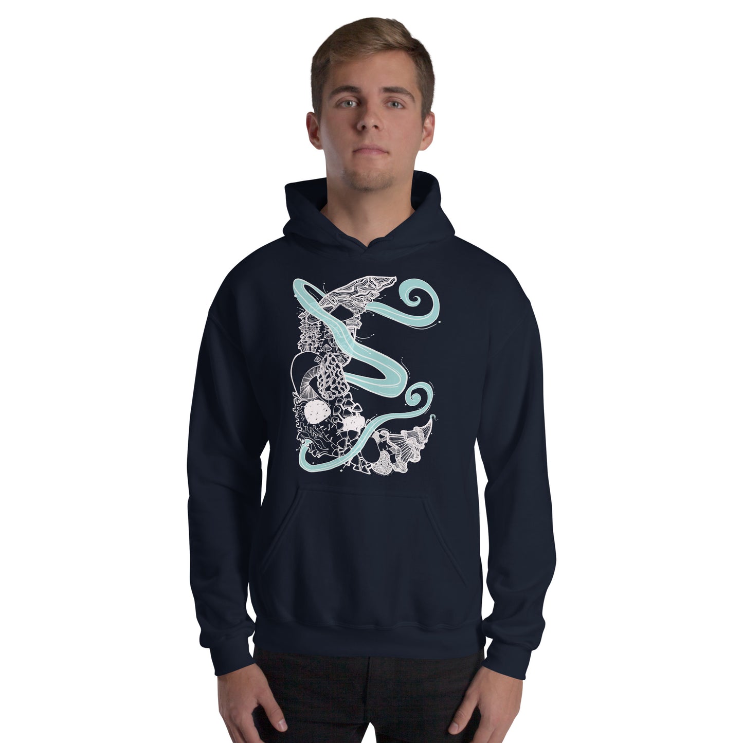 Mushroom Moon Magic Hoodie