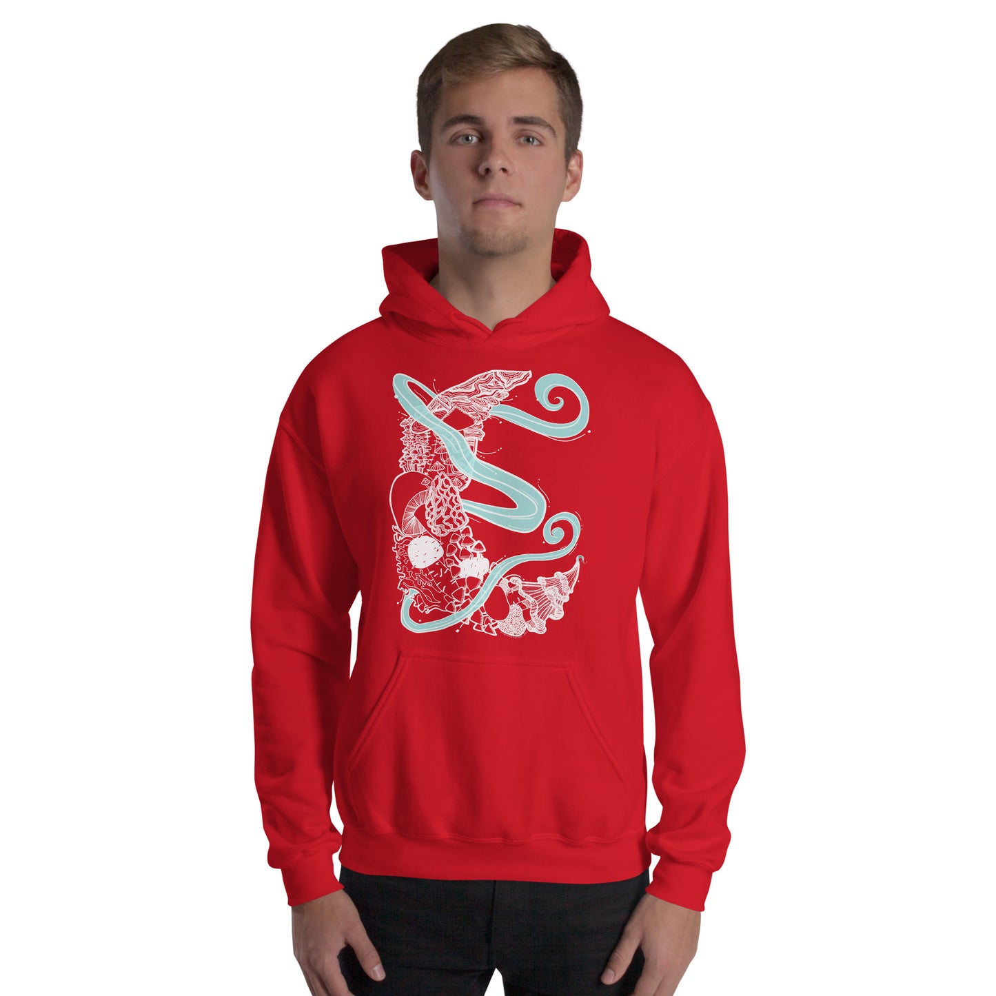 Mushroom Moon Magic Hoodie