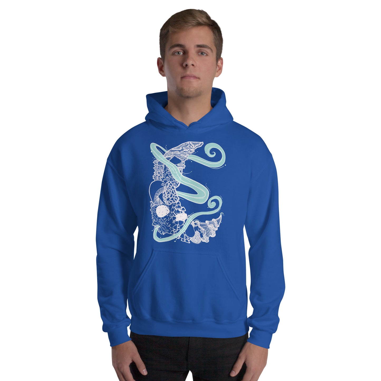 Mushroom Moon Magic Hoodie