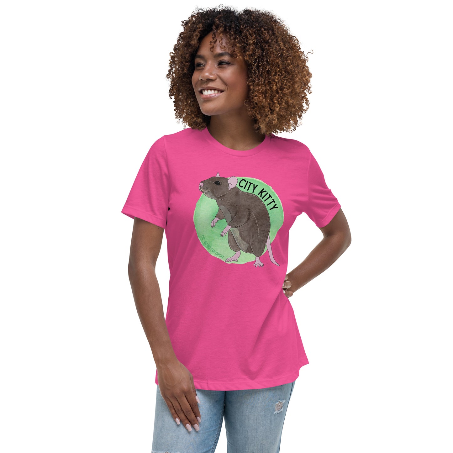 City Kitty T-Shirt (Women's Relaxed T-Shirt)