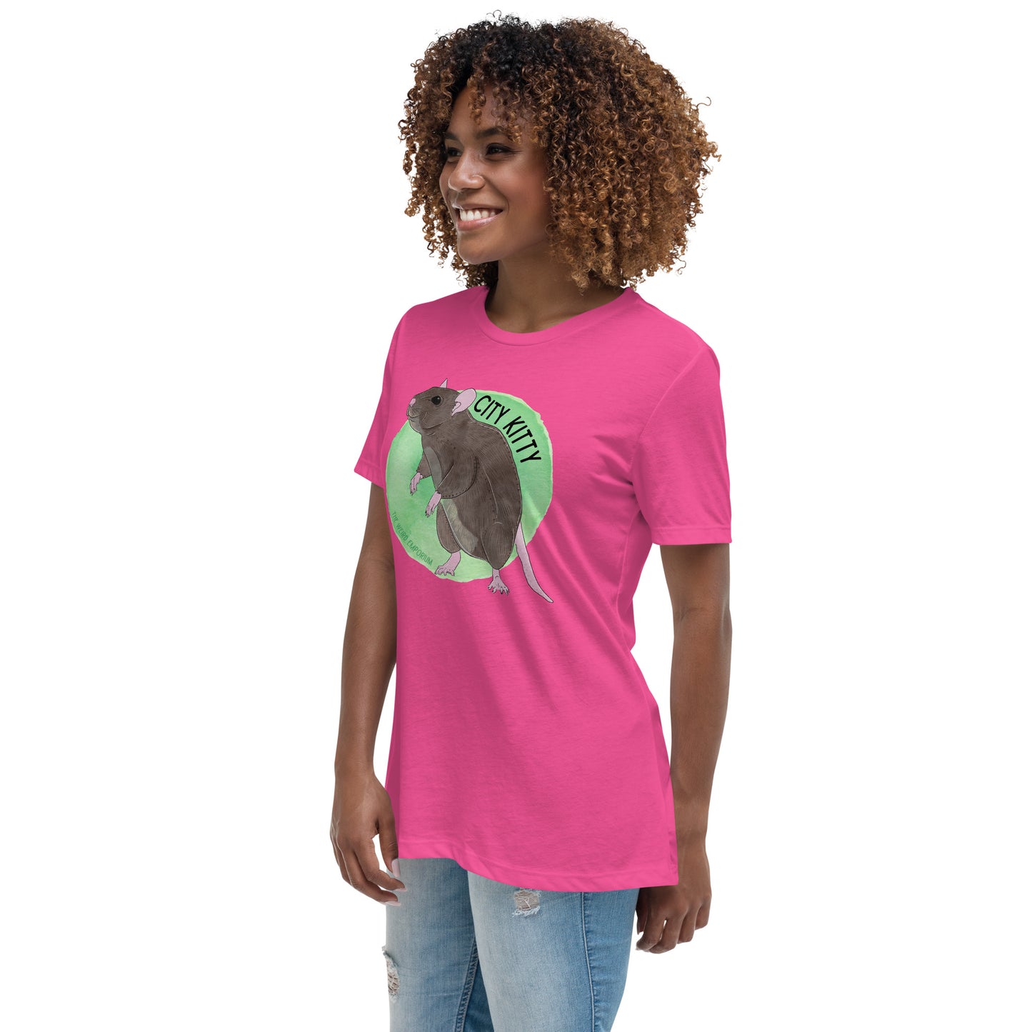 City Kitty T-Shirt (Women's Relaxed T-Shirt)
