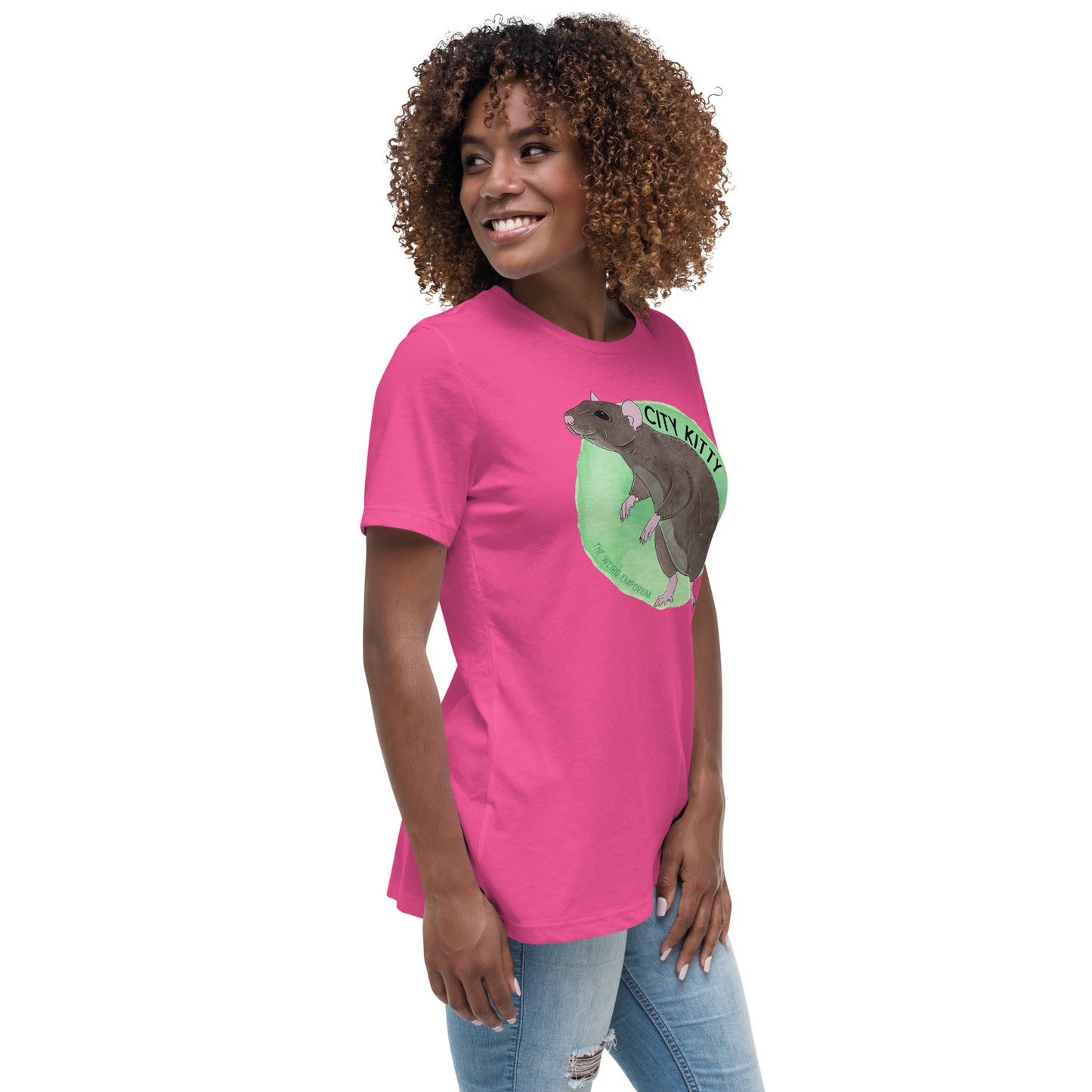 City Kitty T-Shirt (Women's Relaxed T-Shirt)