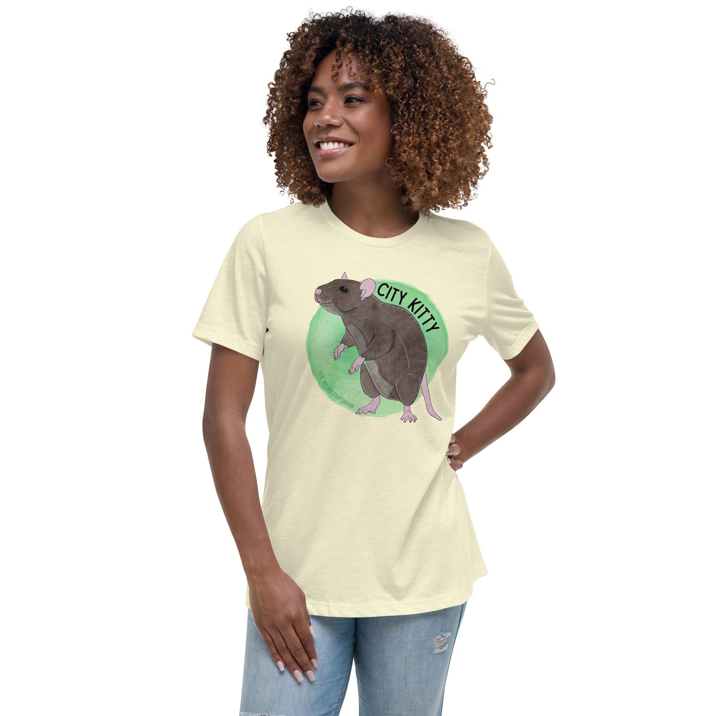 City Kitty T-Shirt (Women's Relaxed T-Shirt)