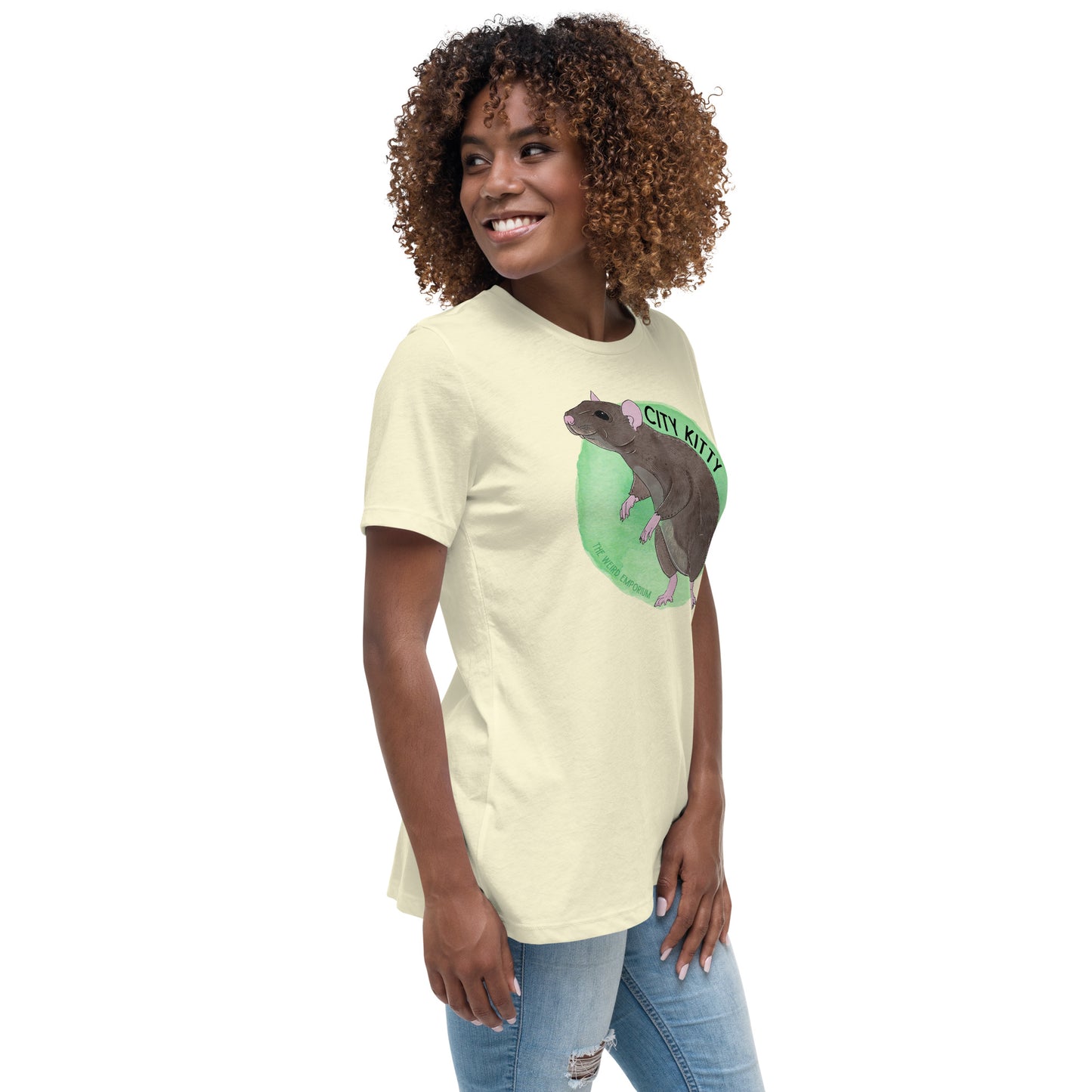 City Kitty T-Shirt (Women's Relaxed T-Shirt)