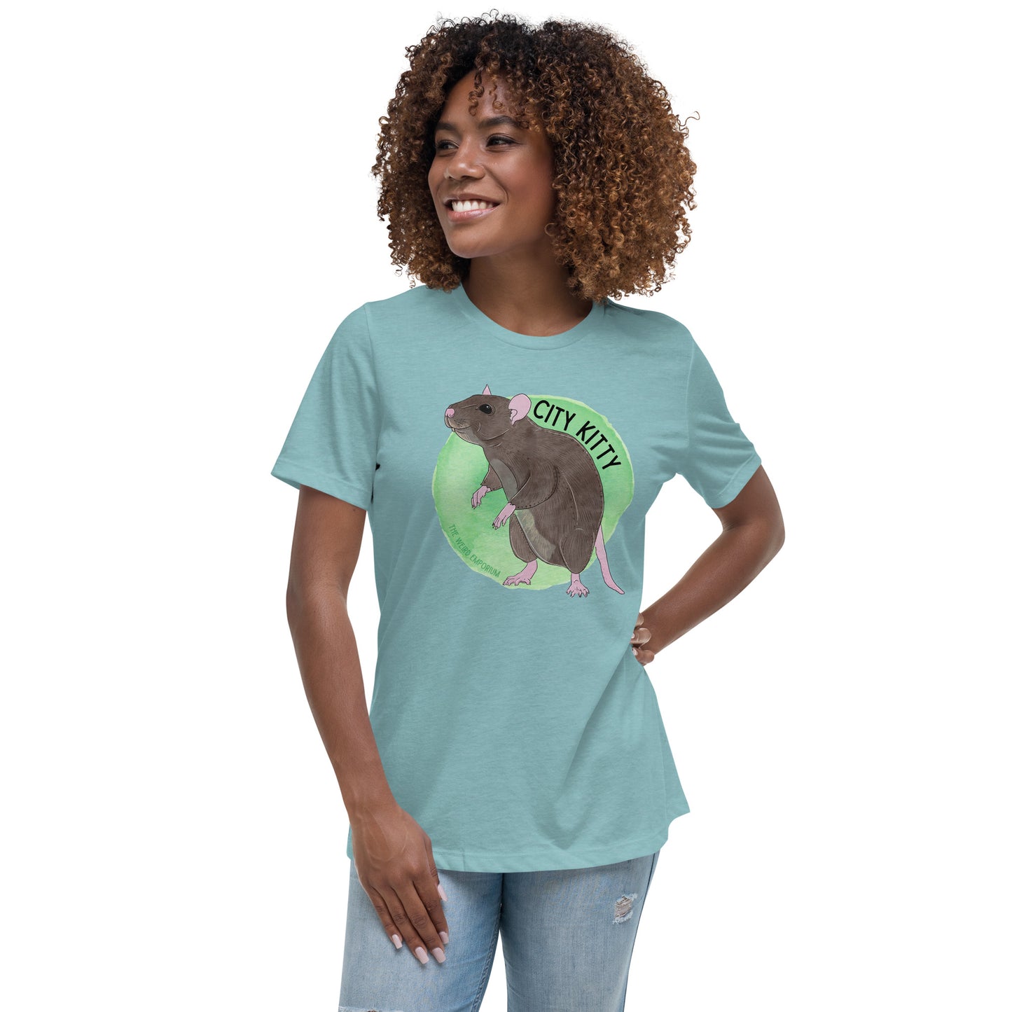 City Kitty T-Shirt (Women's Relaxed T-Shirt)
