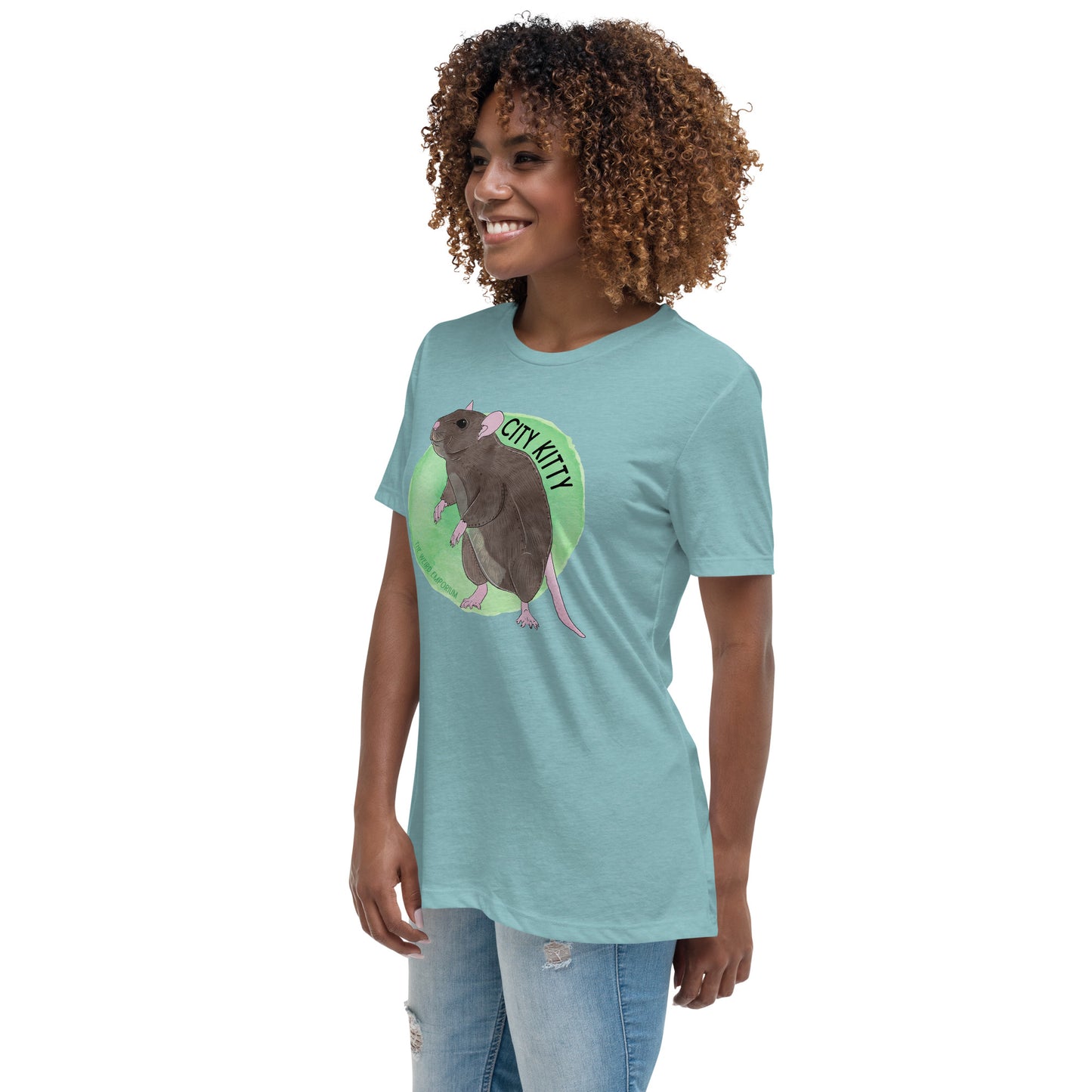 City Kitty T-Shirt (Women's Relaxed T-Shirt)