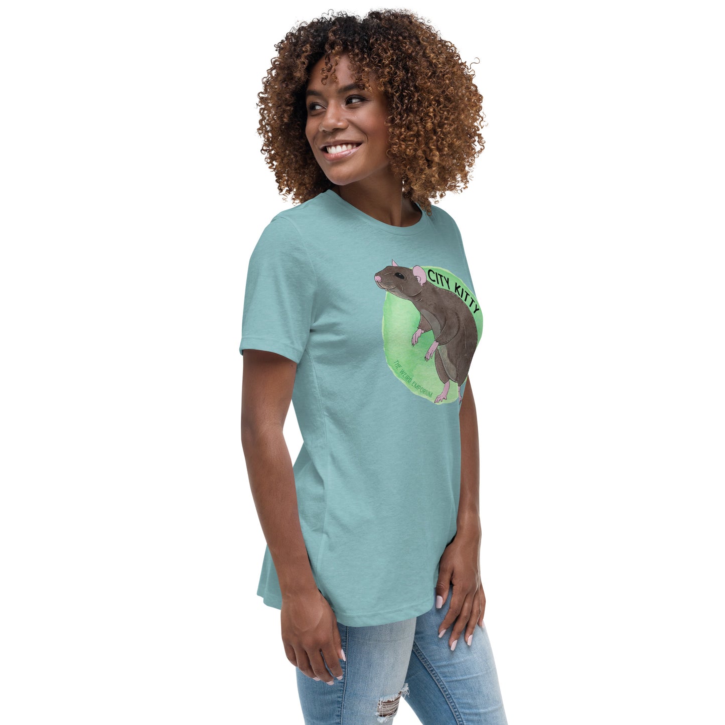 City Kitty T-Shirt (Women's Relaxed T-Shirt)