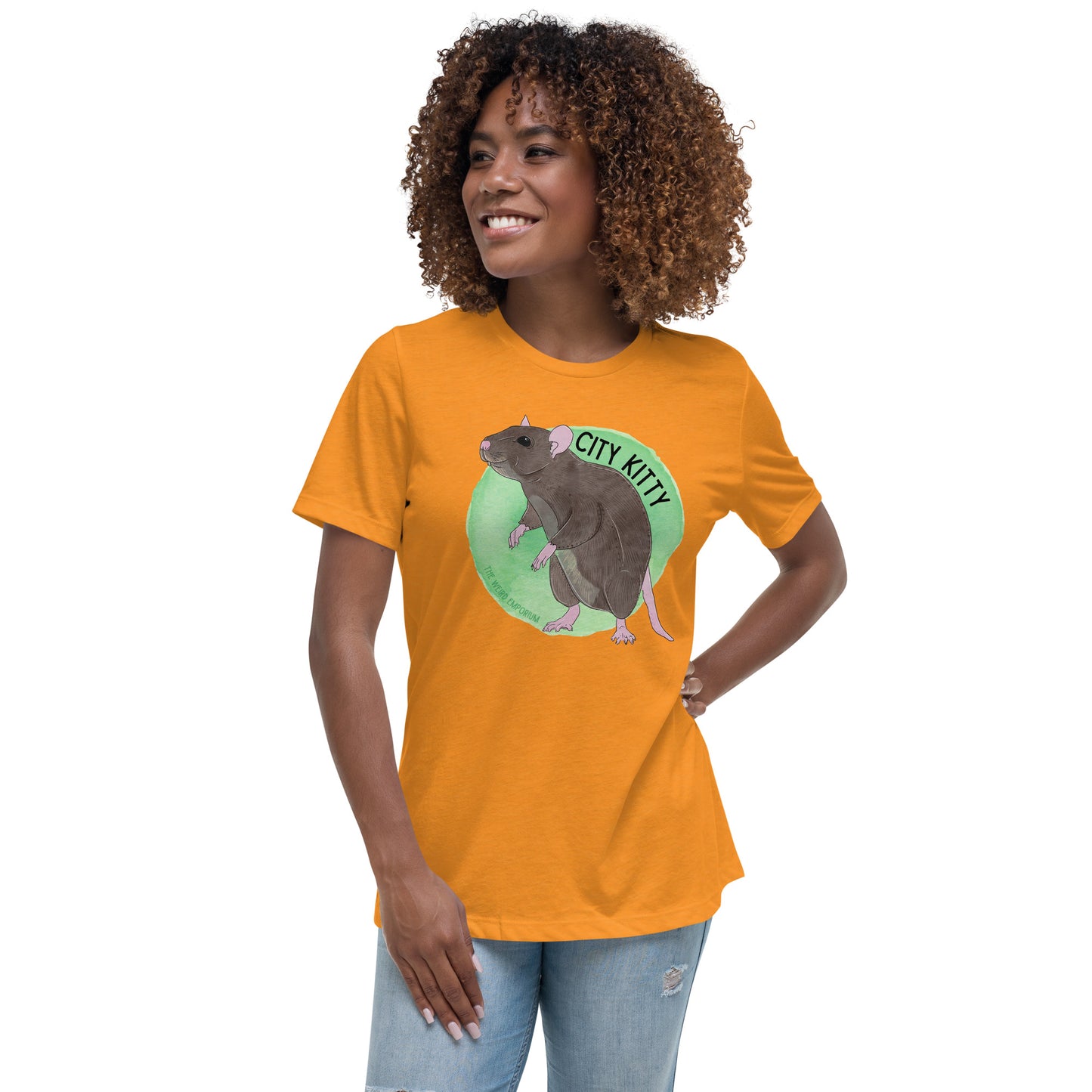 City Kitty T-Shirt (Women's Relaxed T-Shirt)