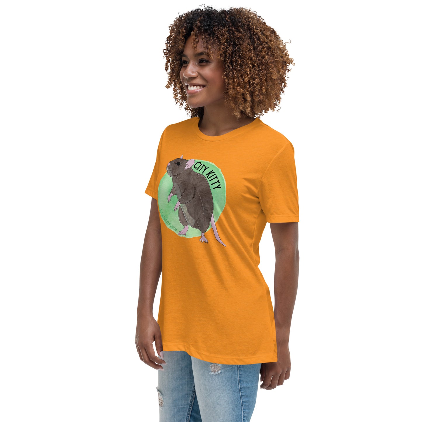 City Kitty T-Shirt (Women's Relaxed T-Shirt)