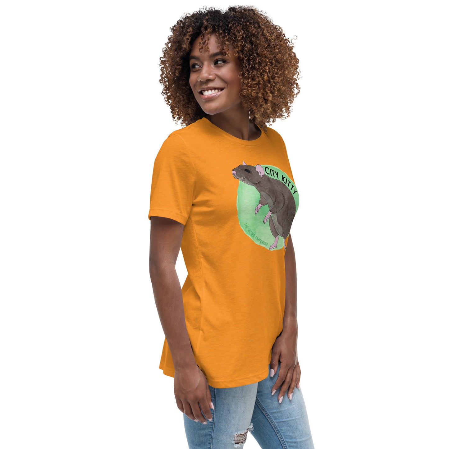 City Kitty T-Shirt (Women's Relaxed T-Shirt)