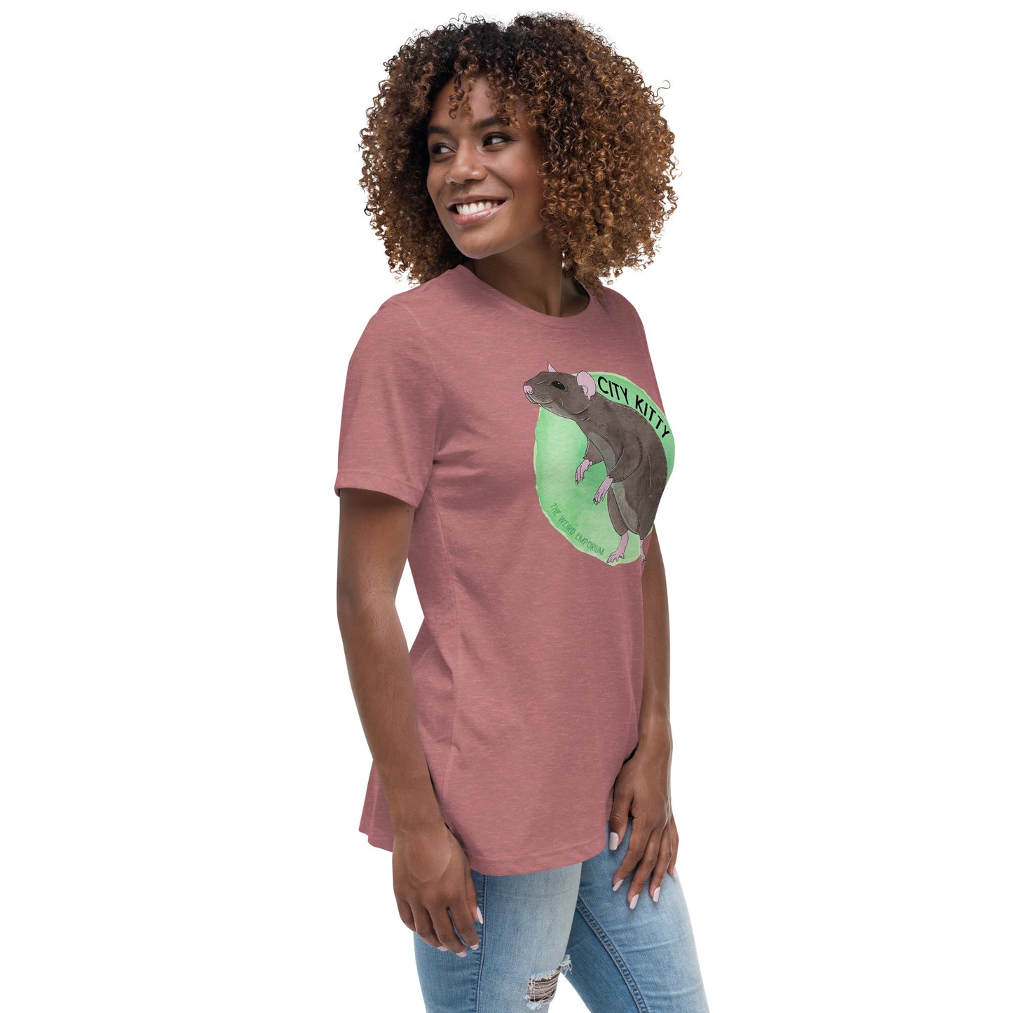 City Kitty T-Shirt (Women's Relaxed T-Shirt)