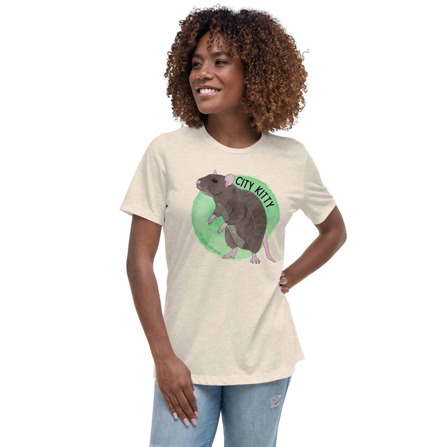 City Kitty T-Shirt (Women's Relaxed T-Shirt)
