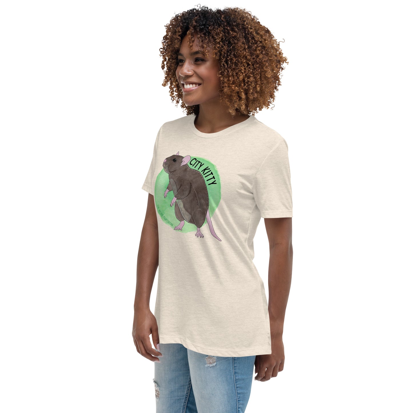 City Kitty T-Shirt (Women's Relaxed T-Shirt)
