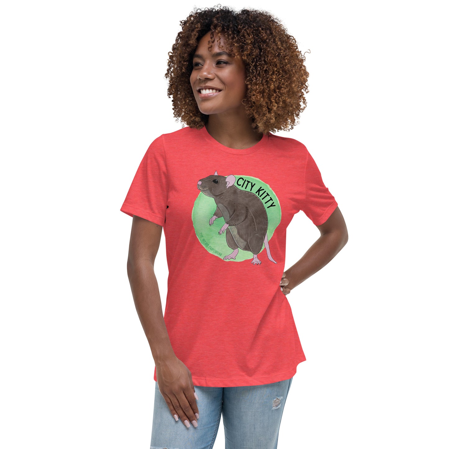 City Kitty T-Shirt (Women's Relaxed T-Shirt)