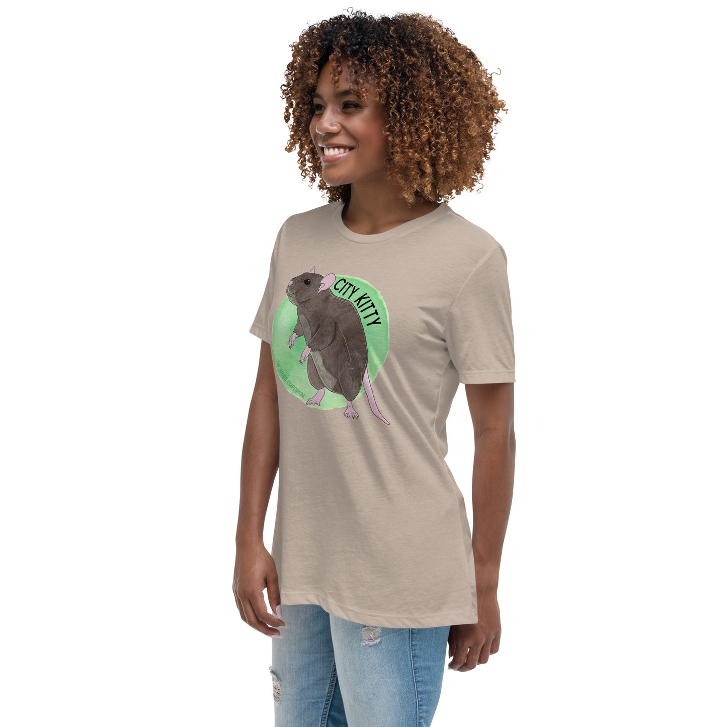 City Kitty T-Shirt (Women's Relaxed T-Shirt)