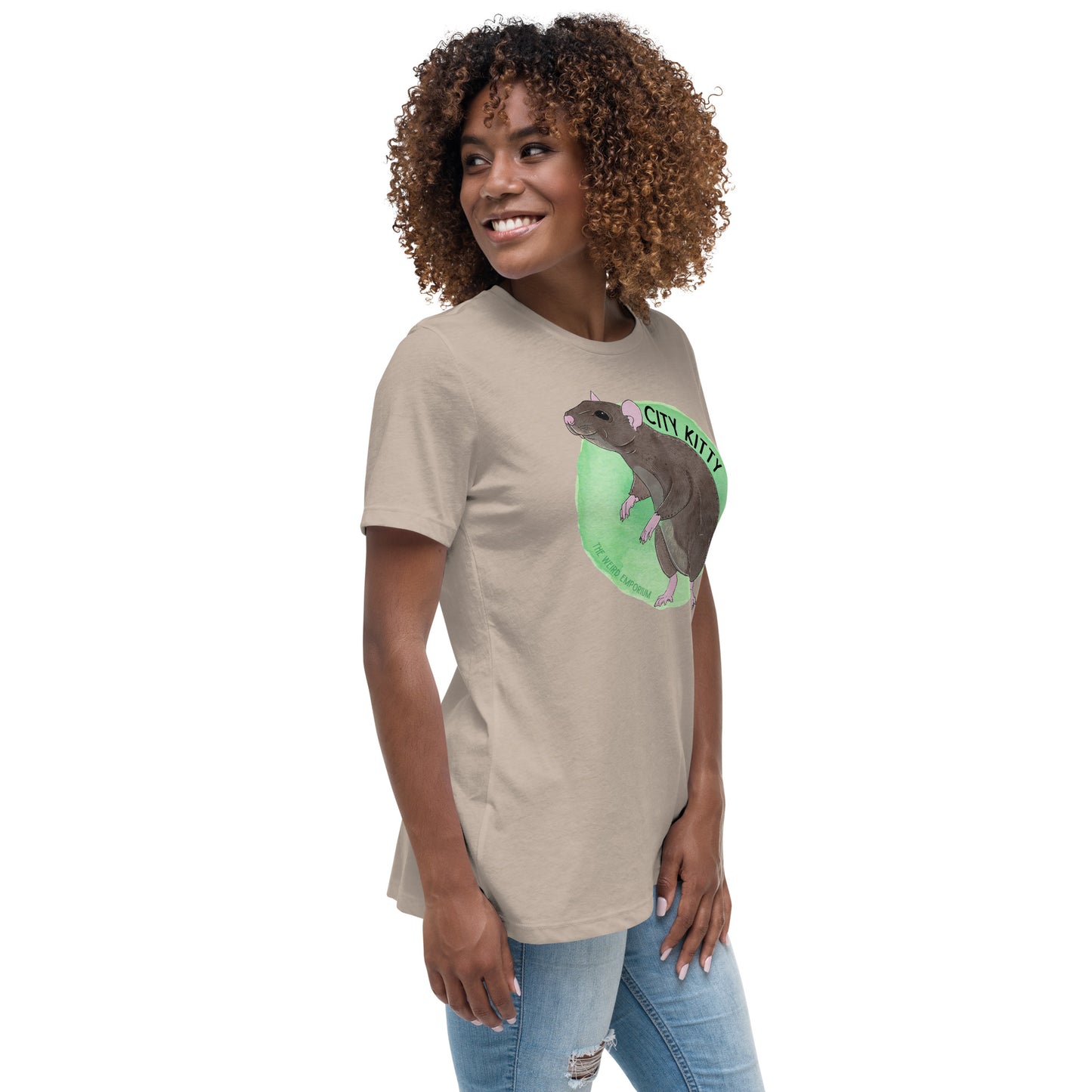 City Kitty T-Shirt (Women's Relaxed T-Shirt)