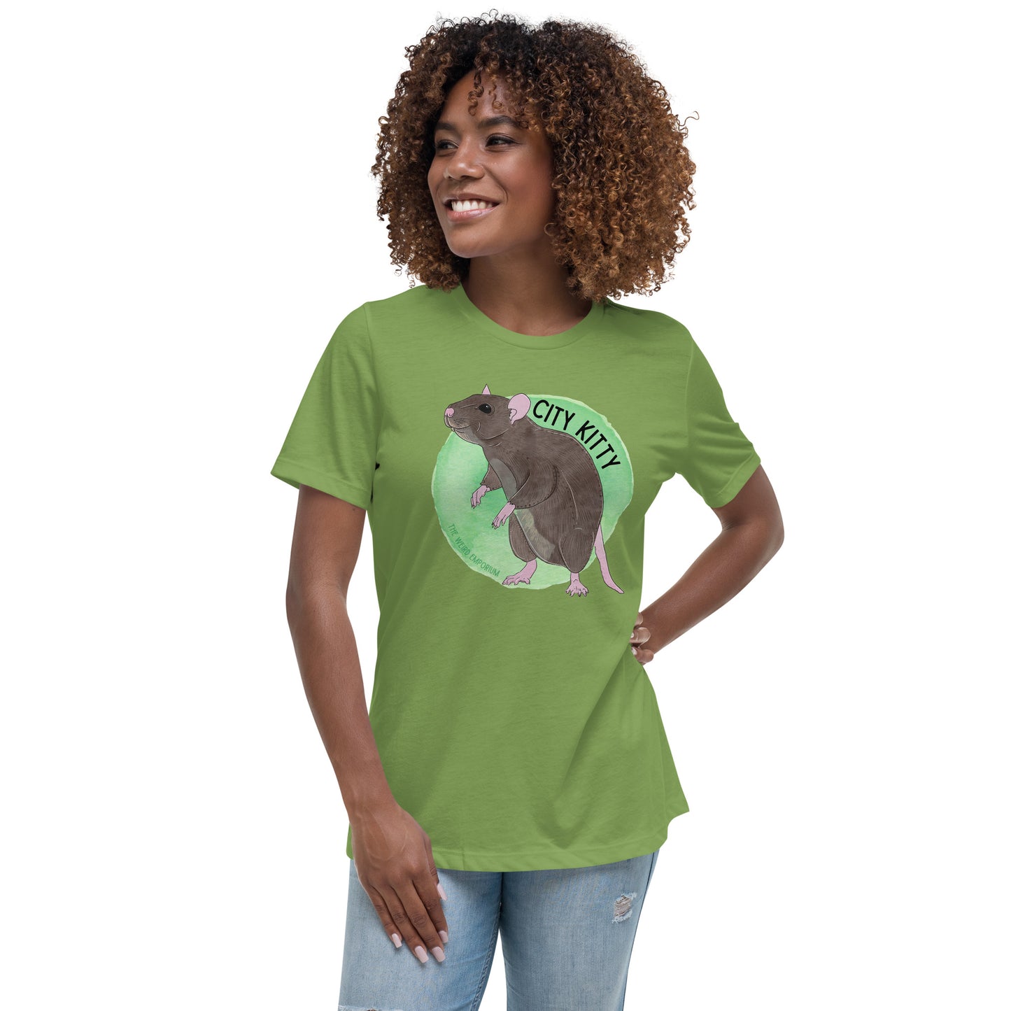 City Kitty T-Shirt (Women's Relaxed T-Shirt)