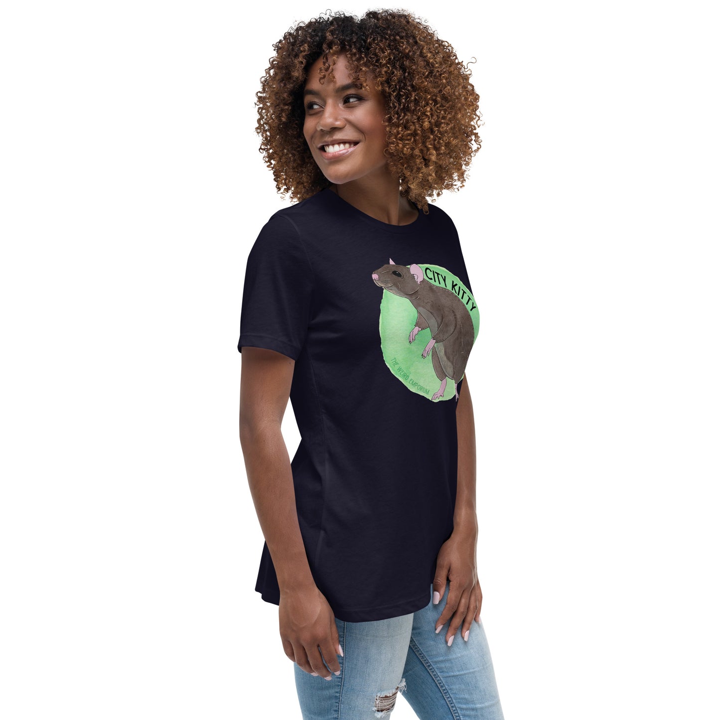 City Kitty T-Shirt (Women's Relaxed T-Shirt)