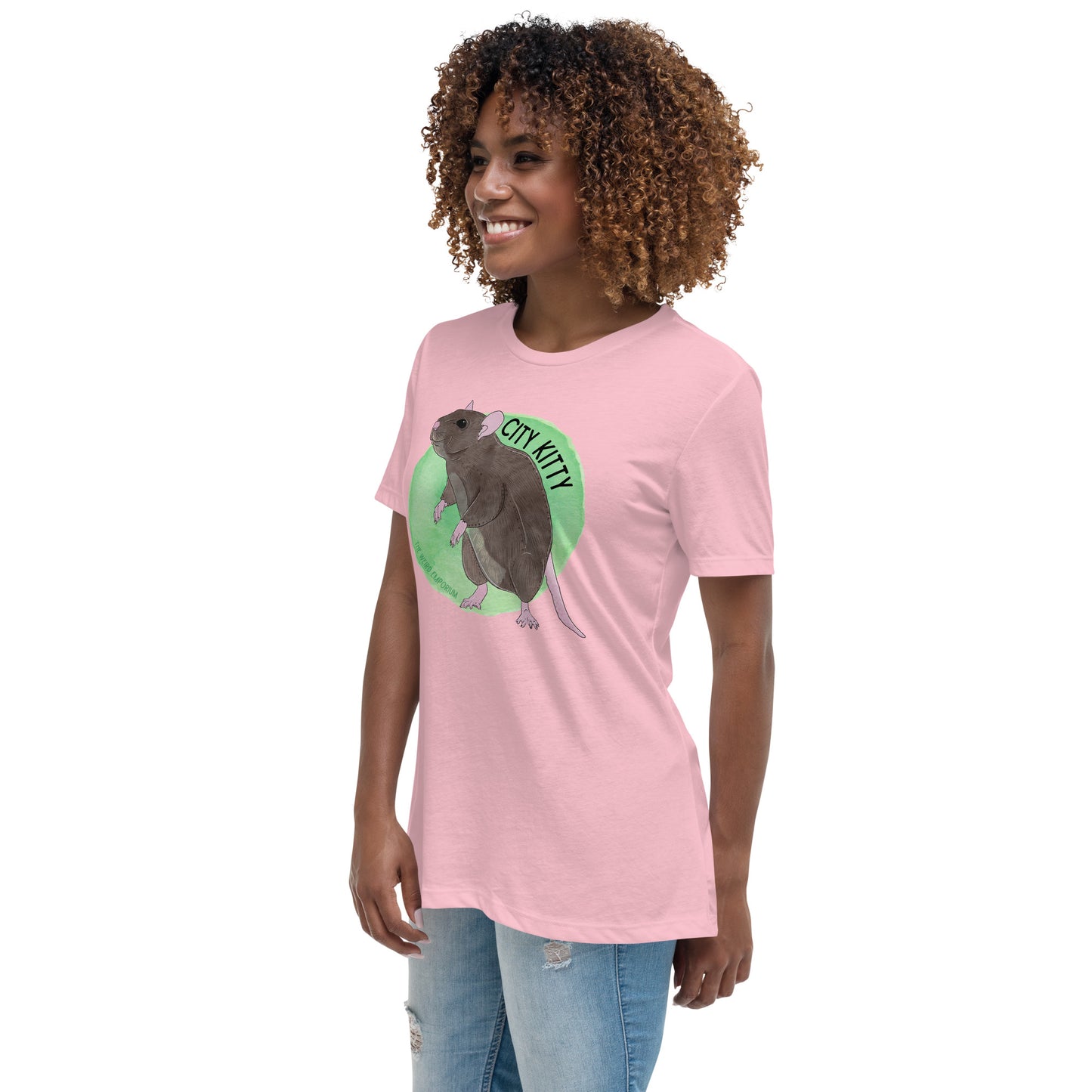 City Kitty T-Shirt (Women's Relaxed T-Shirt)