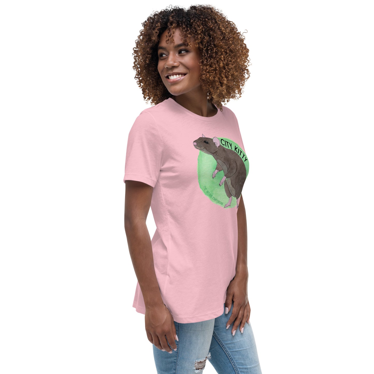 City Kitty T-Shirt (Women's Relaxed T-Shirt)