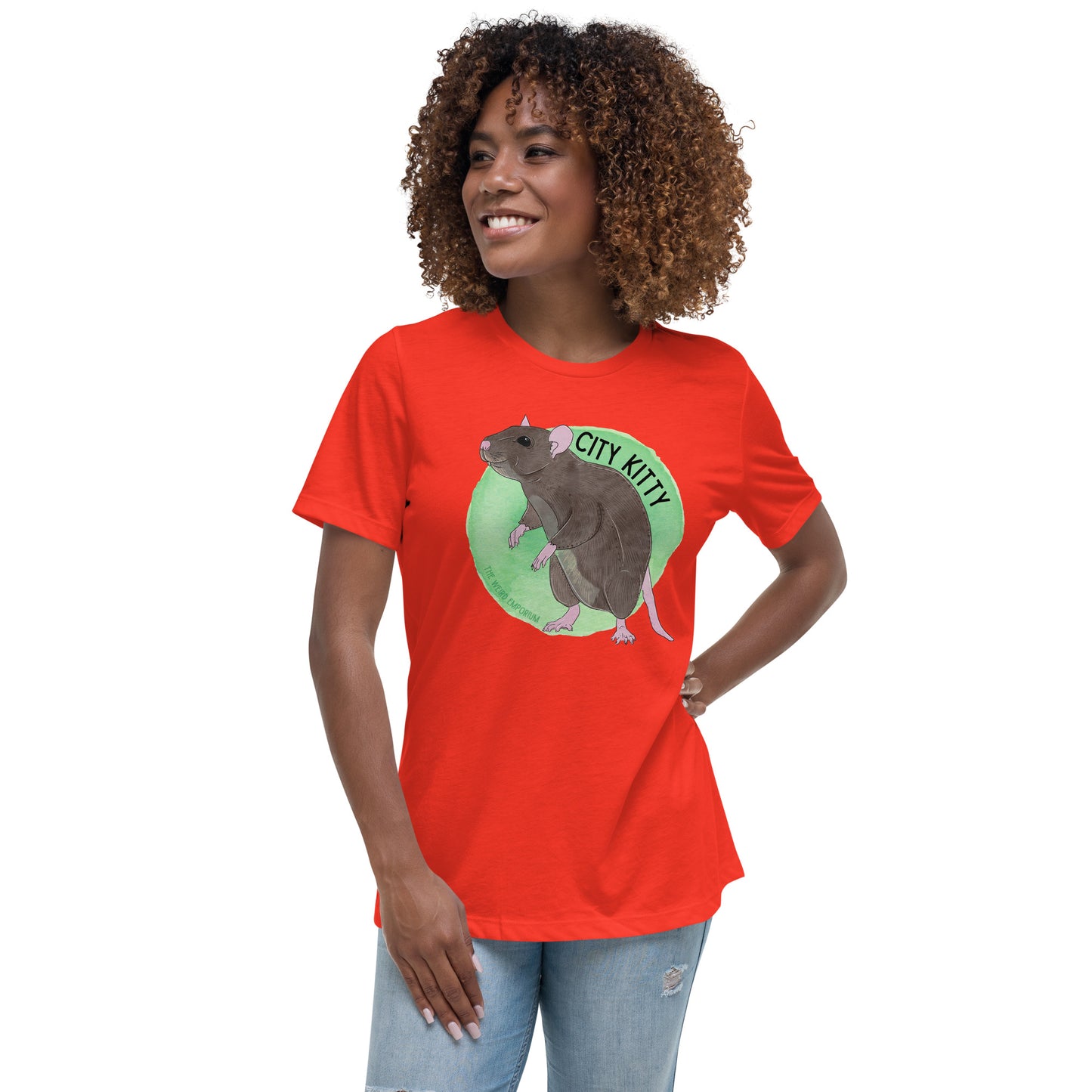 City Kitty T-Shirt (Women's Relaxed T-Shirt)