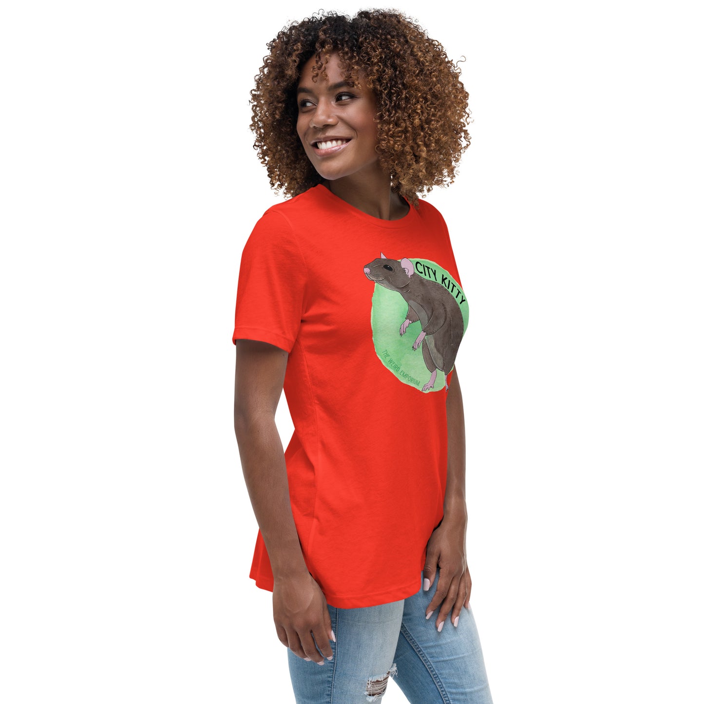 City Kitty T-Shirt (Women's Relaxed T-Shirt)