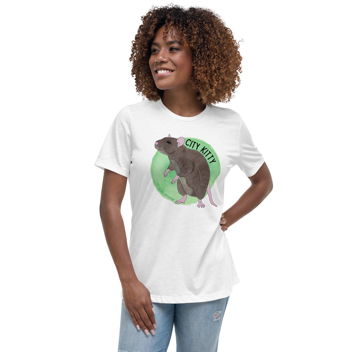 City Kitty T-Shirt (Women's Relaxed T-Shirt)