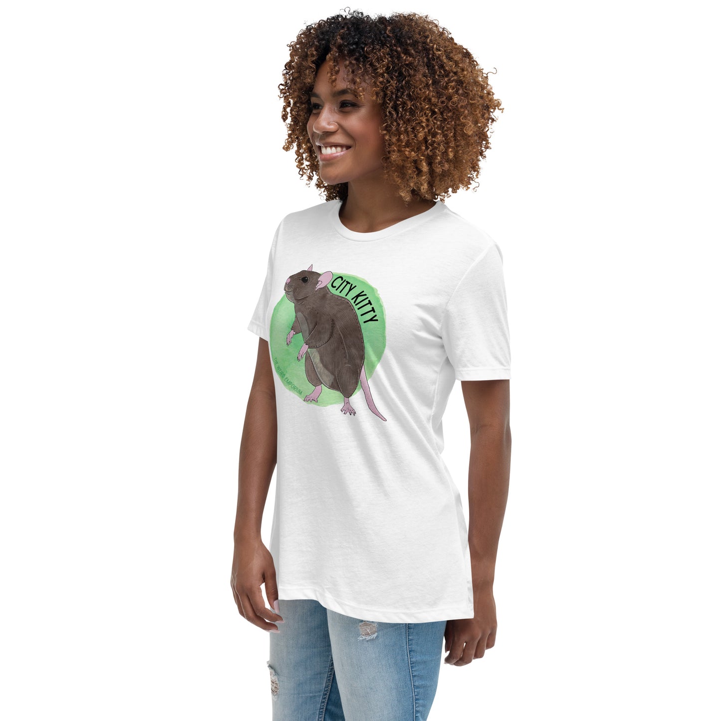 City Kitty T-Shirt (Women's Relaxed T-Shirt)