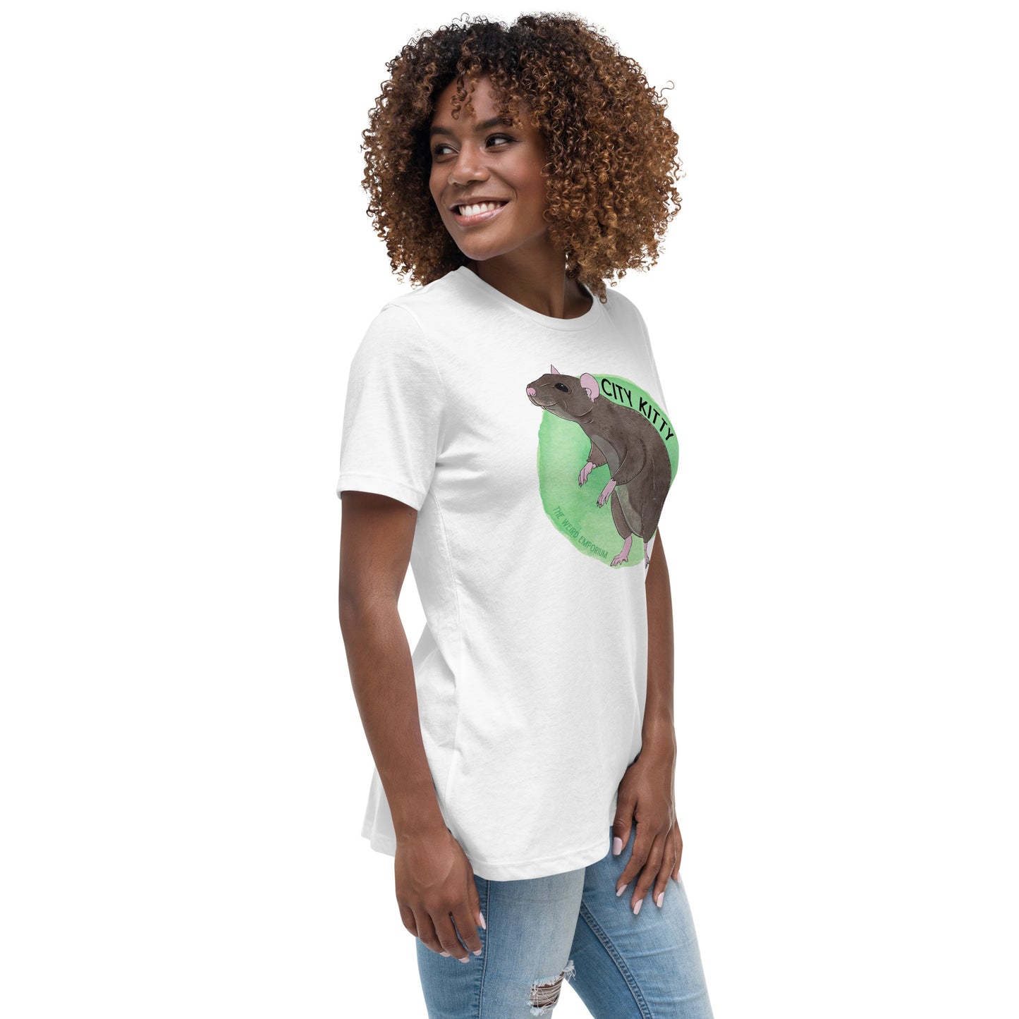City Kitty T-Shirt (Women's Relaxed T-Shirt)
