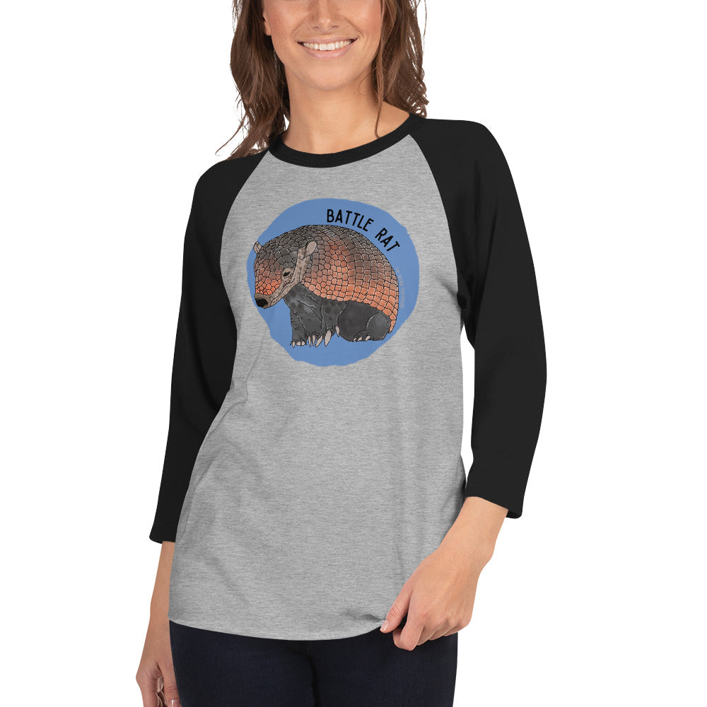 Battle Rat Baseball Tee / Raglan (Armadillo