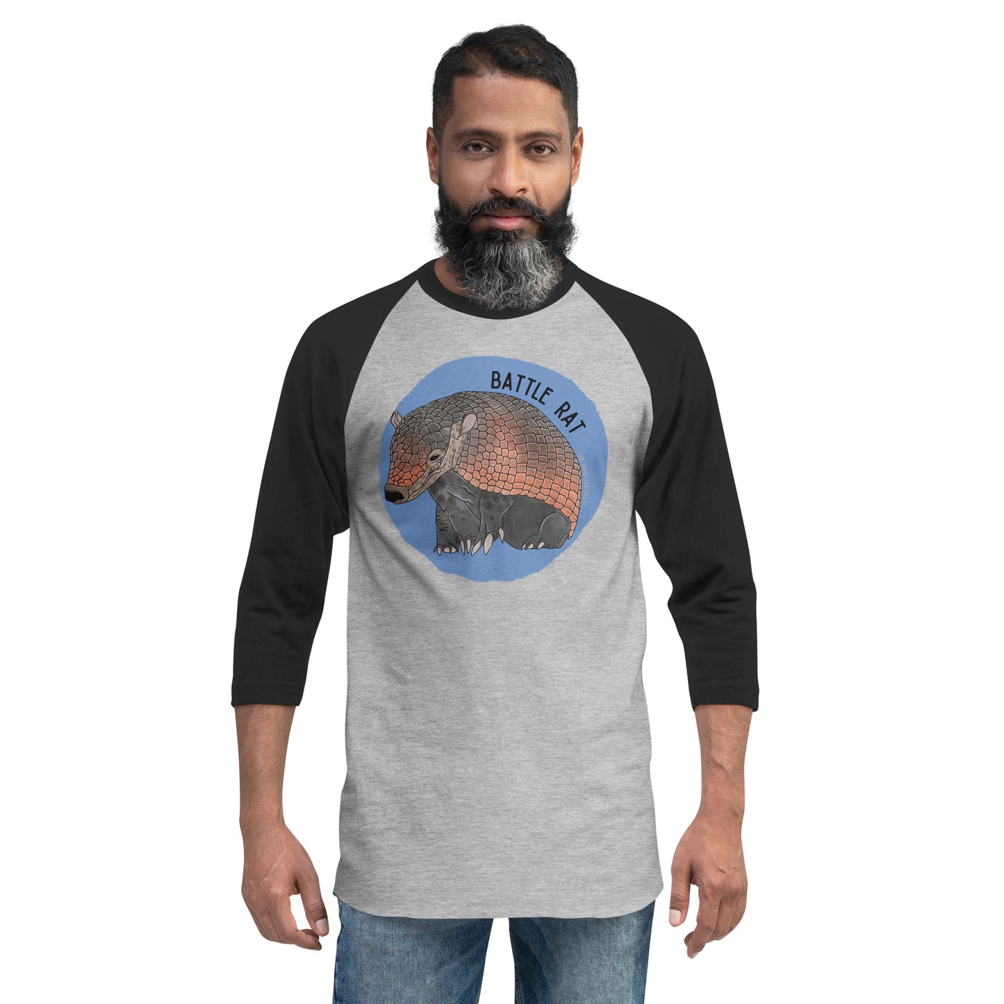 Battle Rat Baseball Tee / Raglan (Armadillo