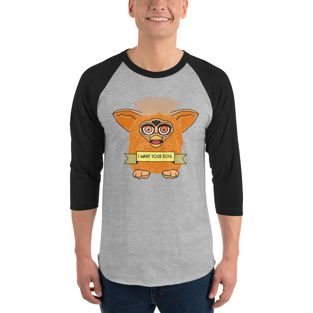 Furby - I want your soul Baseball Tee / Raglan