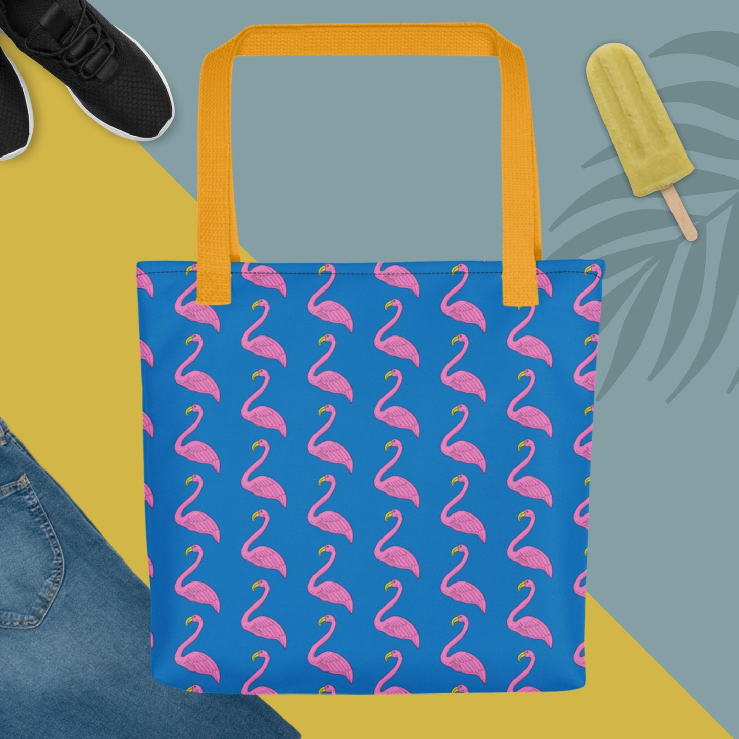 Blue Flamingo Bag