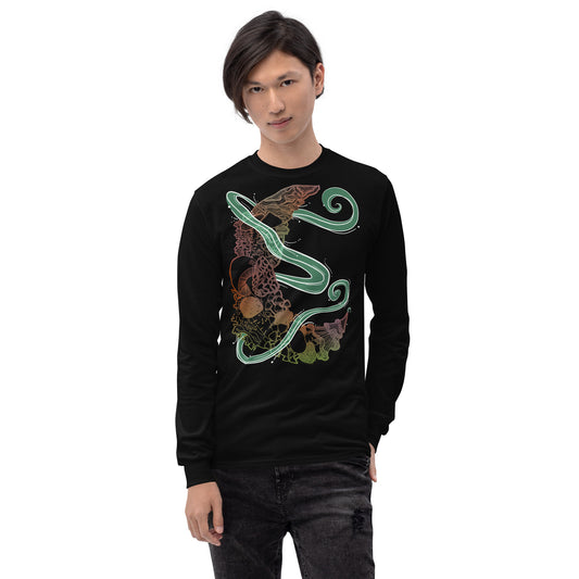 Earthy Mushroom Magic Long Sleeve Shirt