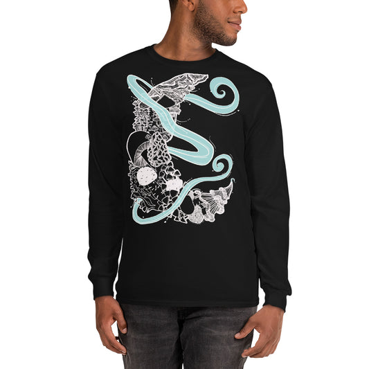 Mushroom Moon Magic Long Sleeve Shirt